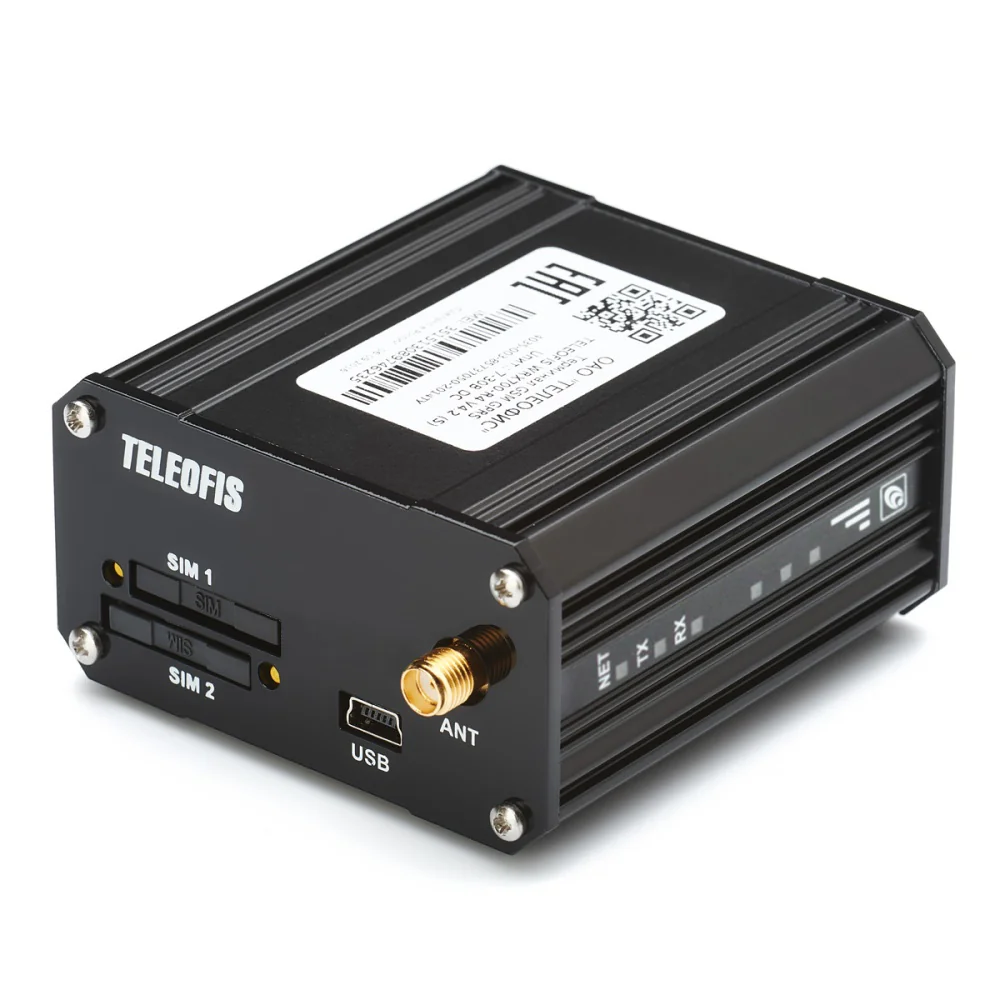 WRX708-L4 (R) GPRS (Teleofis) - GSM модем - Промышленный умный модем для передачи данных по каналам GPRS и CSD с приборов учета электричества, тепла, газа и других устройств с интерфейсом RS-485.