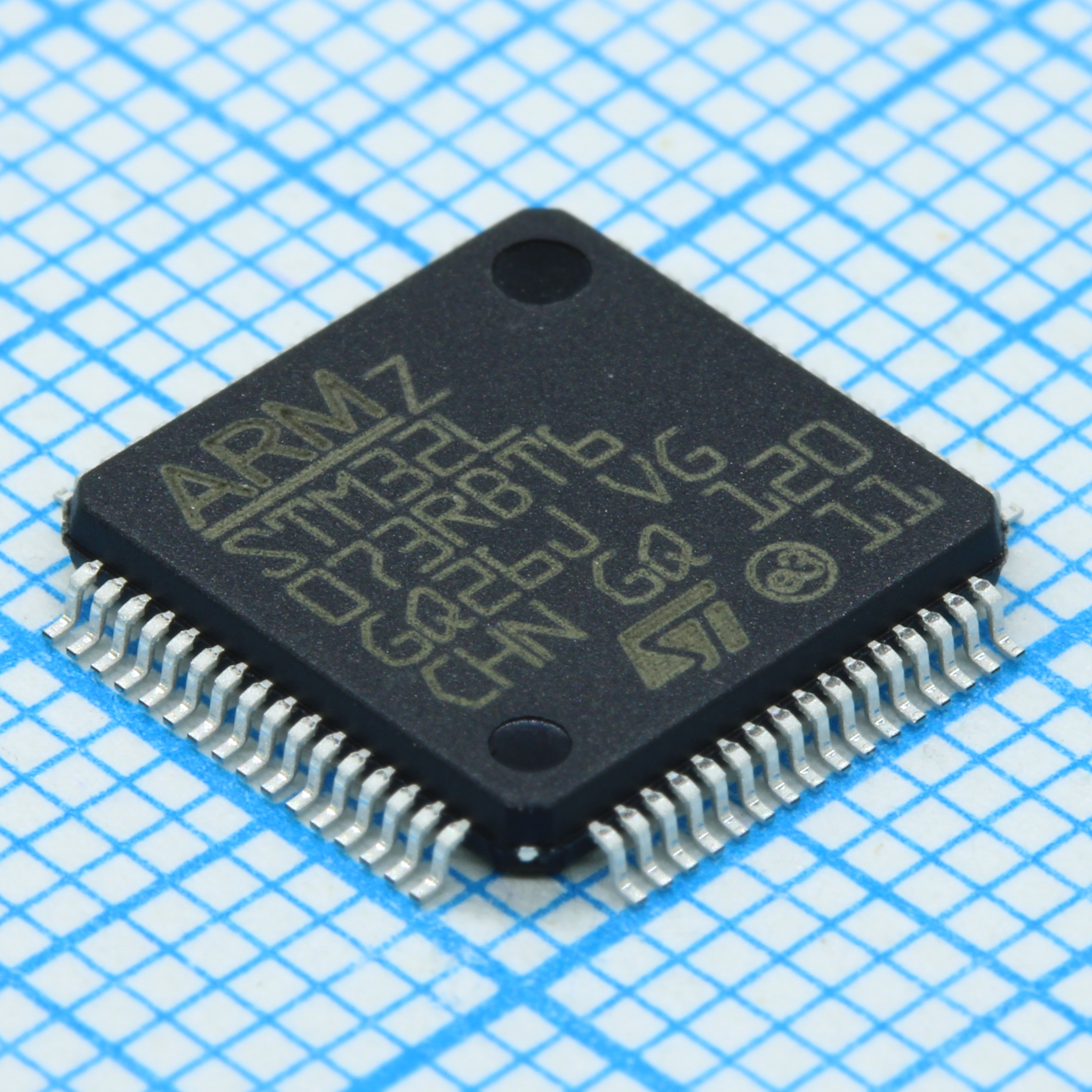 STM32L073RBT6 - Микроконтроллер STM 32-бит ядро ARM Cortex M0+ RISC 128кБ Флэш-память 3.3В 64-Pin LQFP лоток