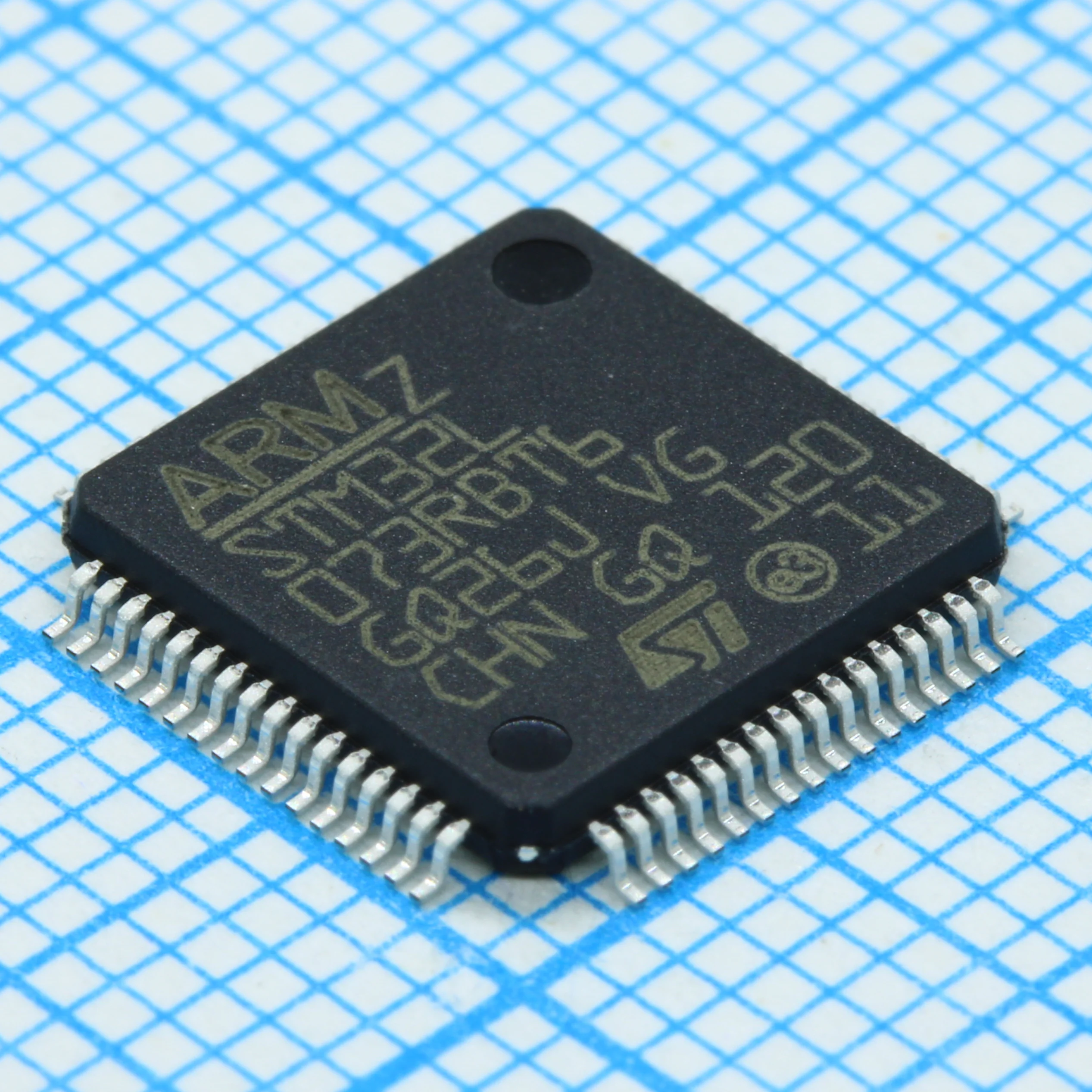 STM32L073RBT6 - Микроконтроллер STM 32-бит ядро ARM Cortex M0+ RISC 128кБ Флэш-память 3.3В 64-Pin LQFP лоток