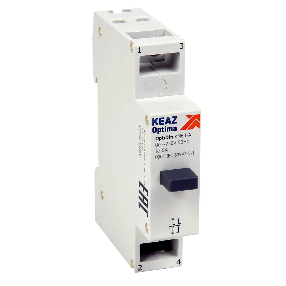 Кнопка управления мод. OptiDin KM63 A 20 УХЛ3 138899