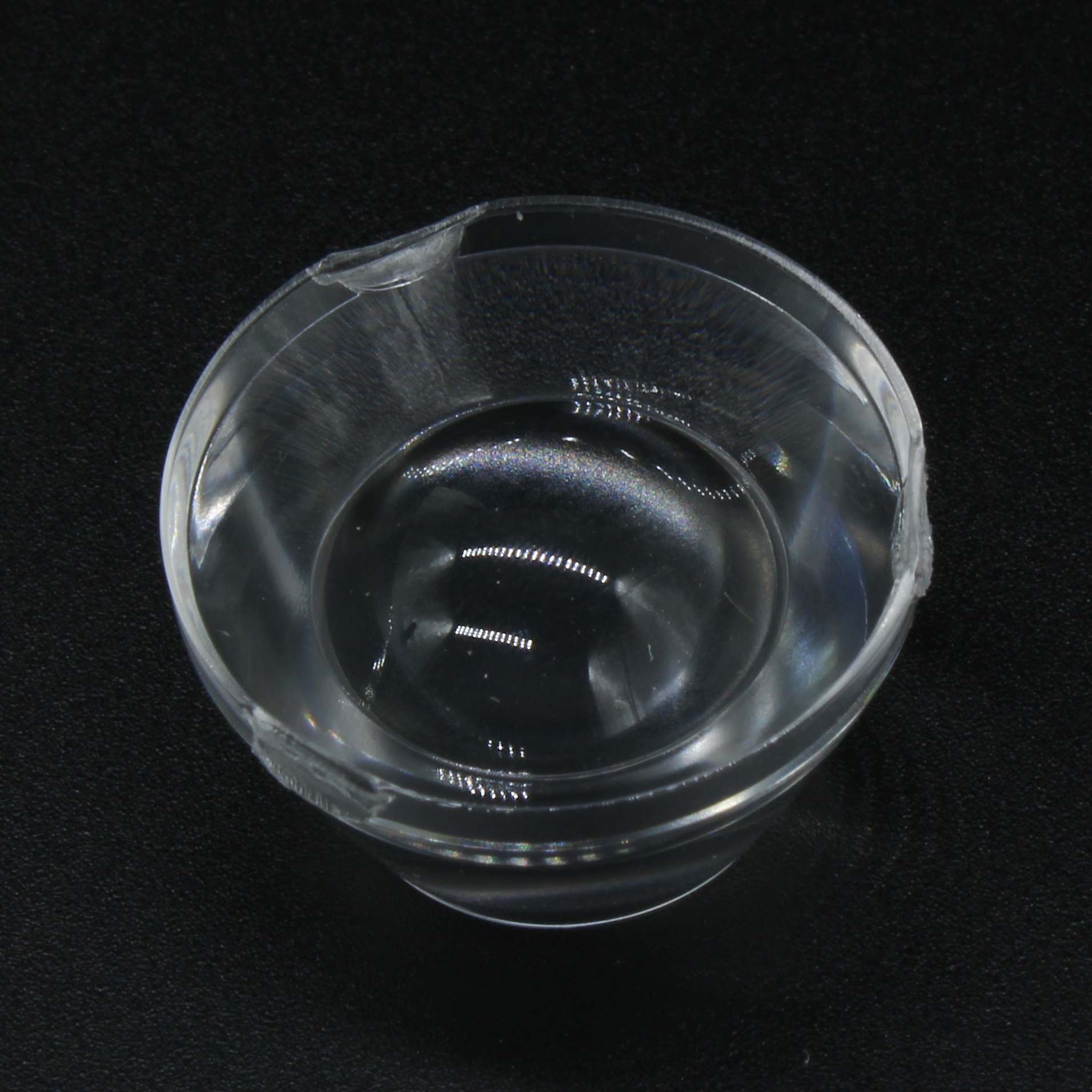 ALS20D1045G - Линза c Zoom для светодиода 3535, ~10°-45°, эфф=93%, D=20,7mm  H:11mm, PMMA