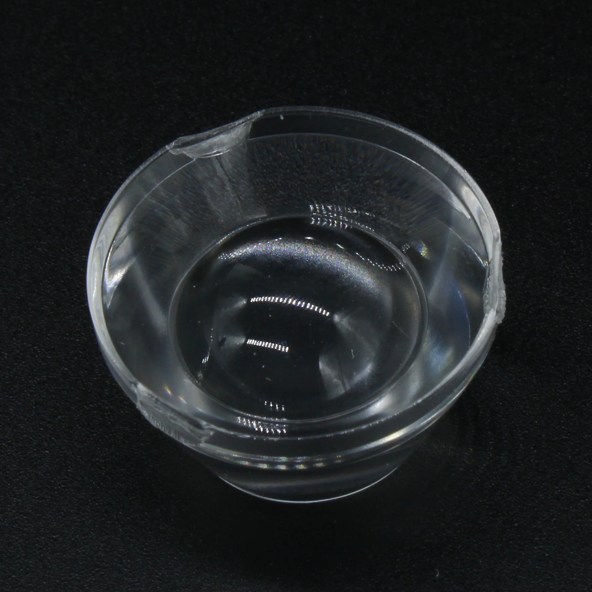 ALS20D1045G - Линза c Zoom для светодиода 3535, ~10°-45°, эфф=93%, D=20,7mm  H:11mm, PMMA
