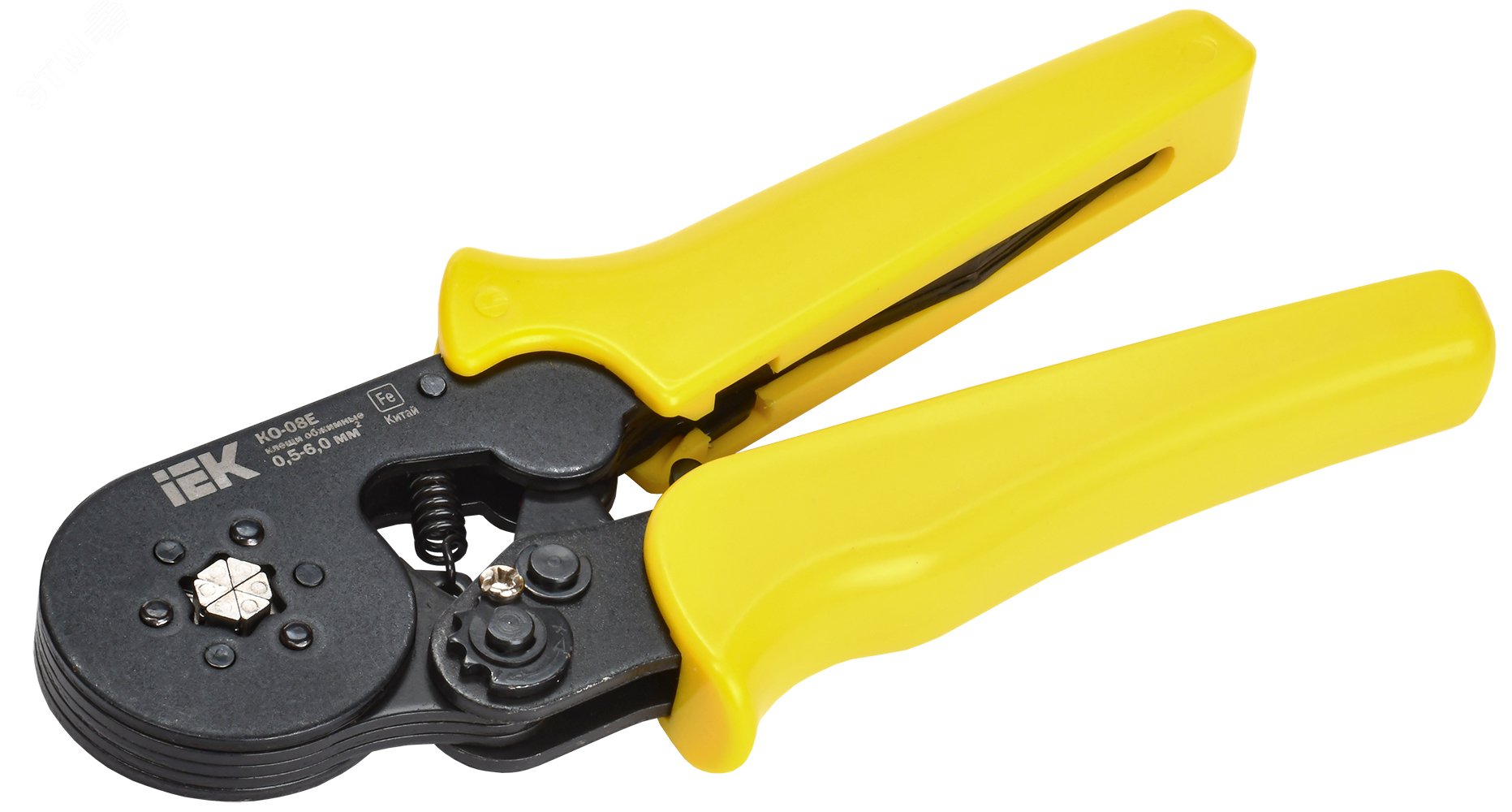 Клещи для обжима КО-08Е 0.5-6.0кв.мм шестигранные TKL10-D6