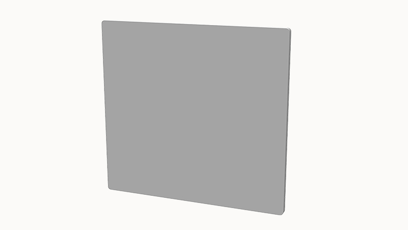 Торцевая крышка D-PCMB2.5-01P-11 - Торцевая крышка, для клемм PCMB2.5..., цвет: серый