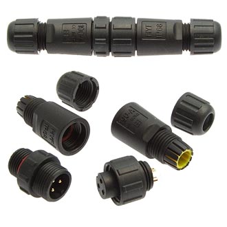 SZC-190 3PIN (IP68) - Разъём герметичный SZC-190 3pin (IP68), 3 контакта