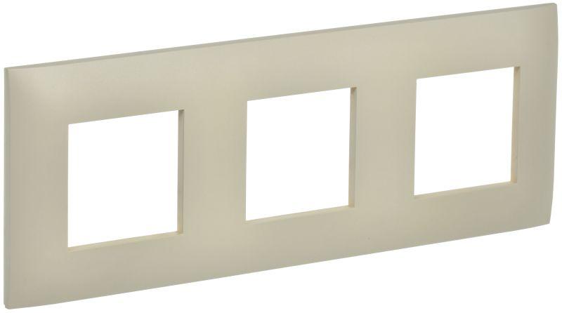 SKANDY Рамка 3-местная SK-F01B бежевый IEK SK-M32-K10