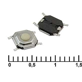 IT-1187 - Кнопка тактильная 5,2х5,2х1,5мм 4 pin smd