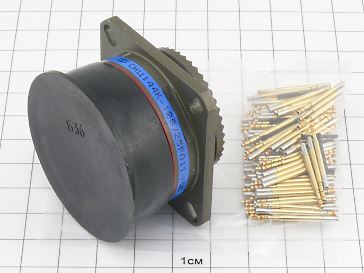 Розетка СНЦ144К-128/25РО11-AWП "5"
