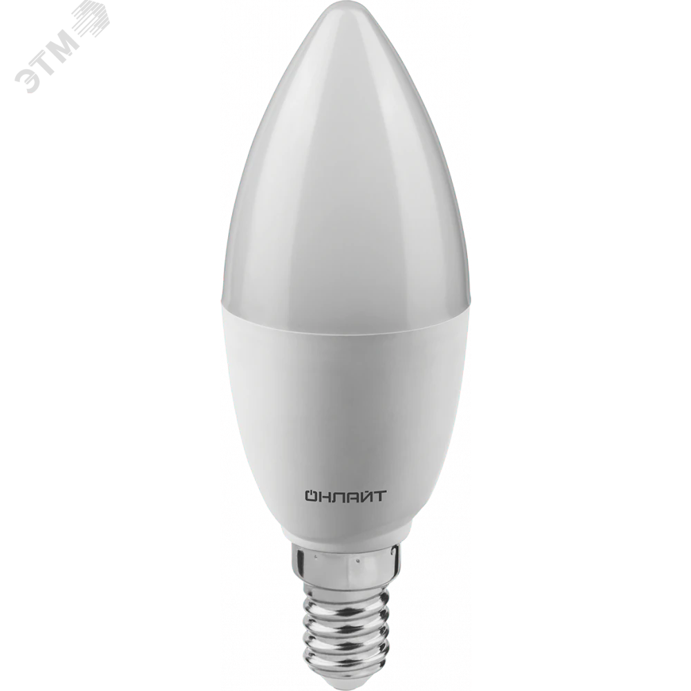 Лампа светодиодная 12вт OLL-C37-12-230-6.5K-E14-FR 26073