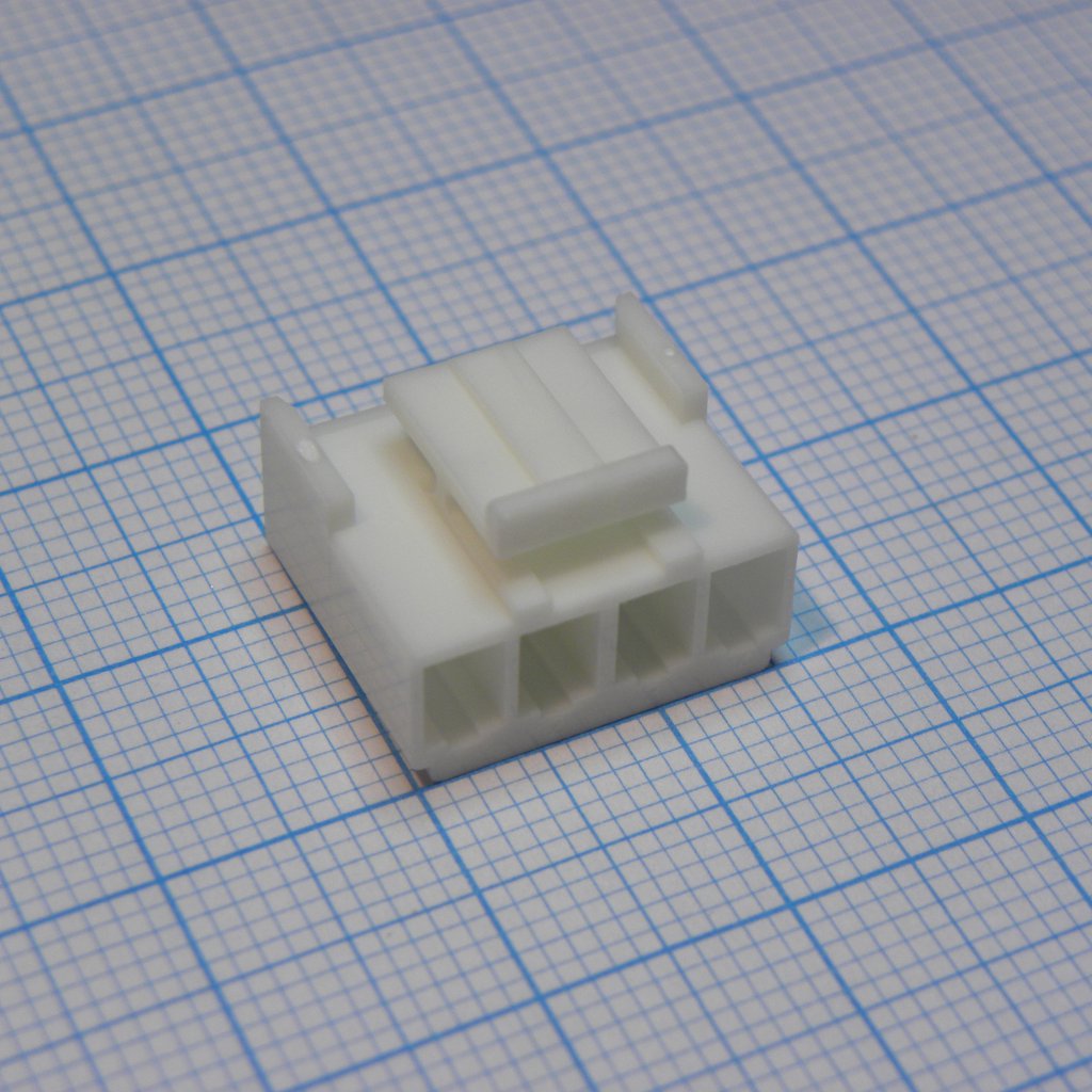 VHR-4N - Корпус разъема, Серия VH, Гнездо, 4 вывод(-ов), 3.96 мм, Контактами SVH-21T-P1.1