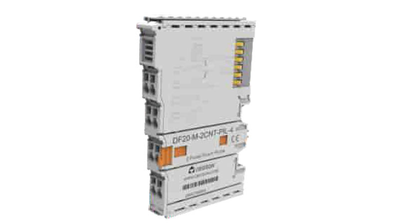 Модуль ввода/позиц. эн. DF20-M-2CNT-PIL-4 - Модуль ввода / позиционирования энкодера, 2 канала, разрешение 32 бит / ± 1 импульс, входное напряжение 24VDC, тип монтажа: DIN35