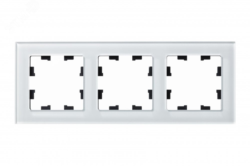 Рамка 3-м AtlasDesign Nature стекло бел. SE ATN320103