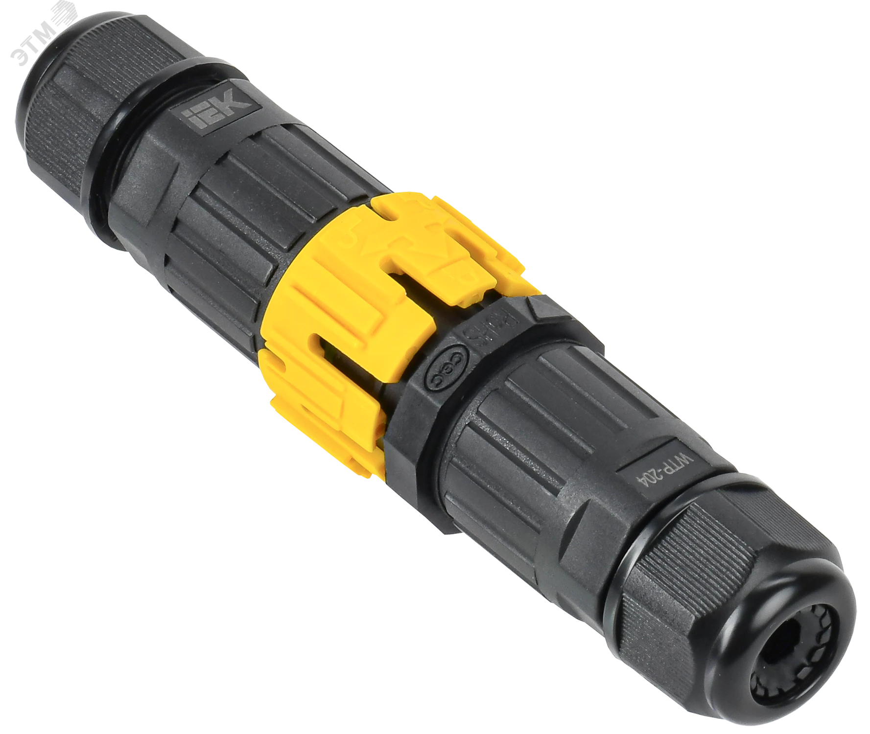 Коннектор кабельный герметичный WTP-204 3 PIN IP68 UWC30-I-020-3-68