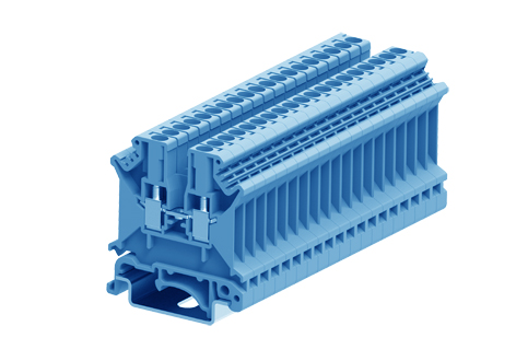 Проходная клемма 303994 - Проходная клемма, SUK2.5, тип фиксации провода: винтовой, номинальное сечение: 2,5 мм кв., 24A, 800V, ширина: 5,1 мм, цвет: оранжевый, тип монтажа: DIN 35