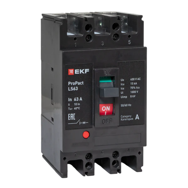 LS63 15кА 3P 63А ProPact EKF