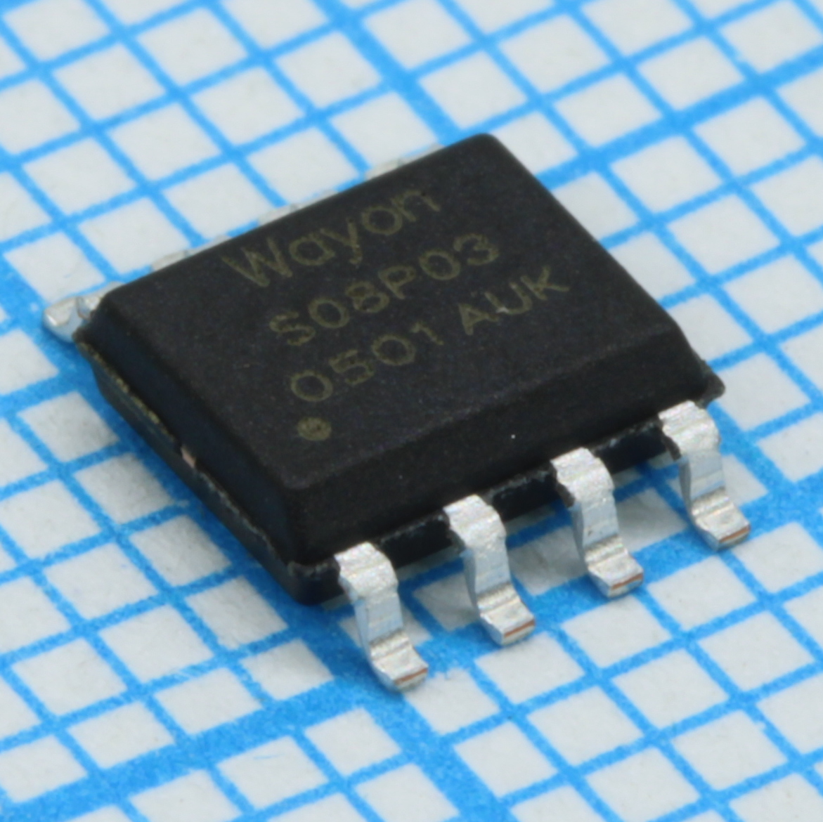 WMS08P03T1 - Транзистор полевой MOSFET P-канальный напряжение сток-исток 30В, ток стока 8A