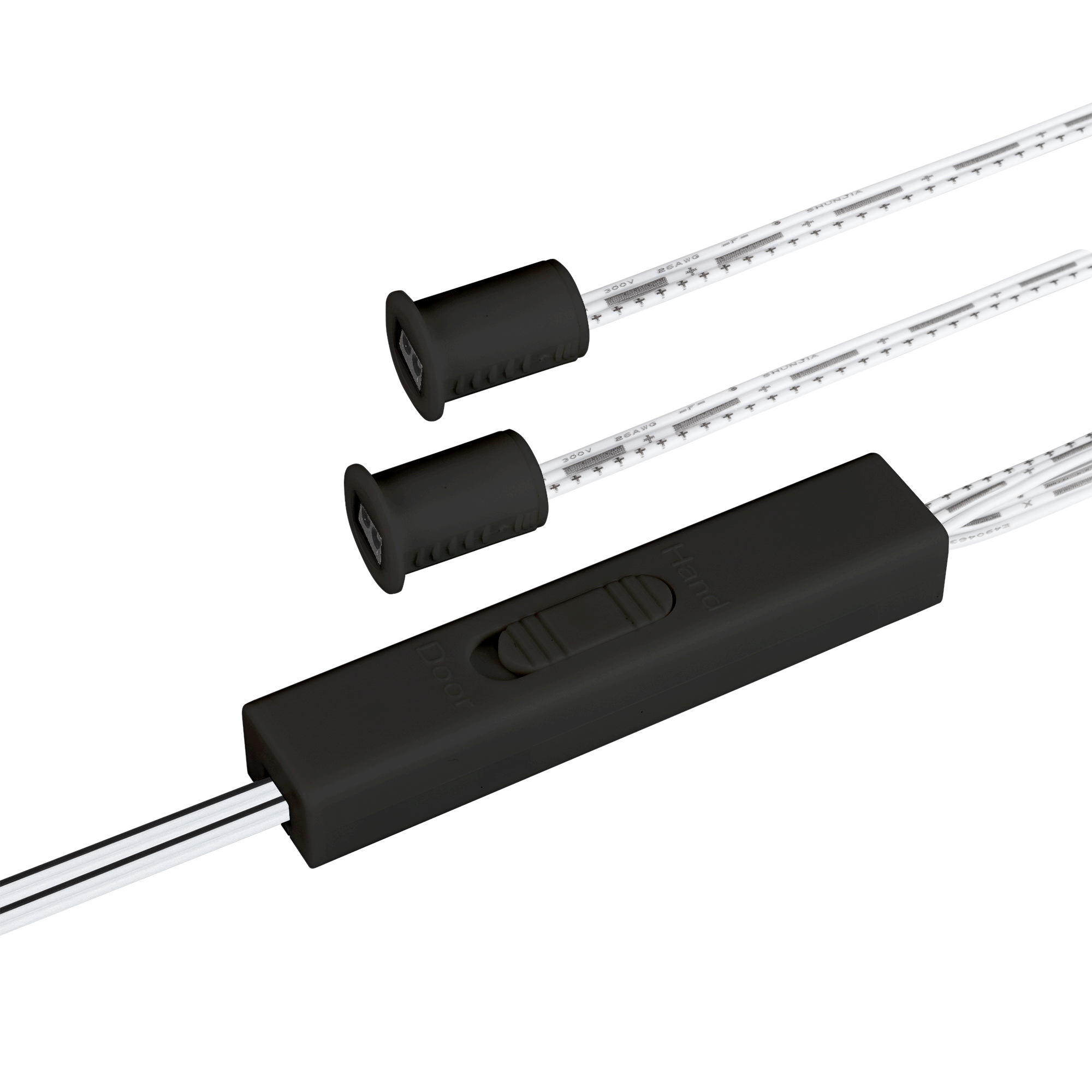 ИК-датчик SR-PRIME-RECESSED-IRD/H-R11-BK (12-24V, 48-96W, DOOR/HAND) 046465 - Выключатель для светодиодной ленты 12-24 В. В комплекте 2 датчика. Питание/рабочее напряжение DC 12-24 В, максимальный ток 4 A на канал, 1 канал, максимальная мощность 48-96 Вт.