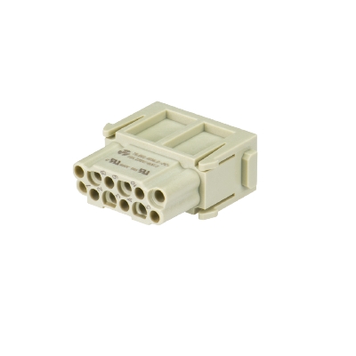 Контактная вставка MOD BUC 12 25 - Розеточная контактная вставка REVOS MODULAR, обжимная фиксация, 12 полюсов, 250 V, 10 А, Size MODULAR