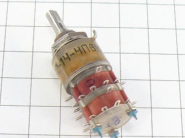 Переключатель ПГ2-14-4П6Н В К "5"