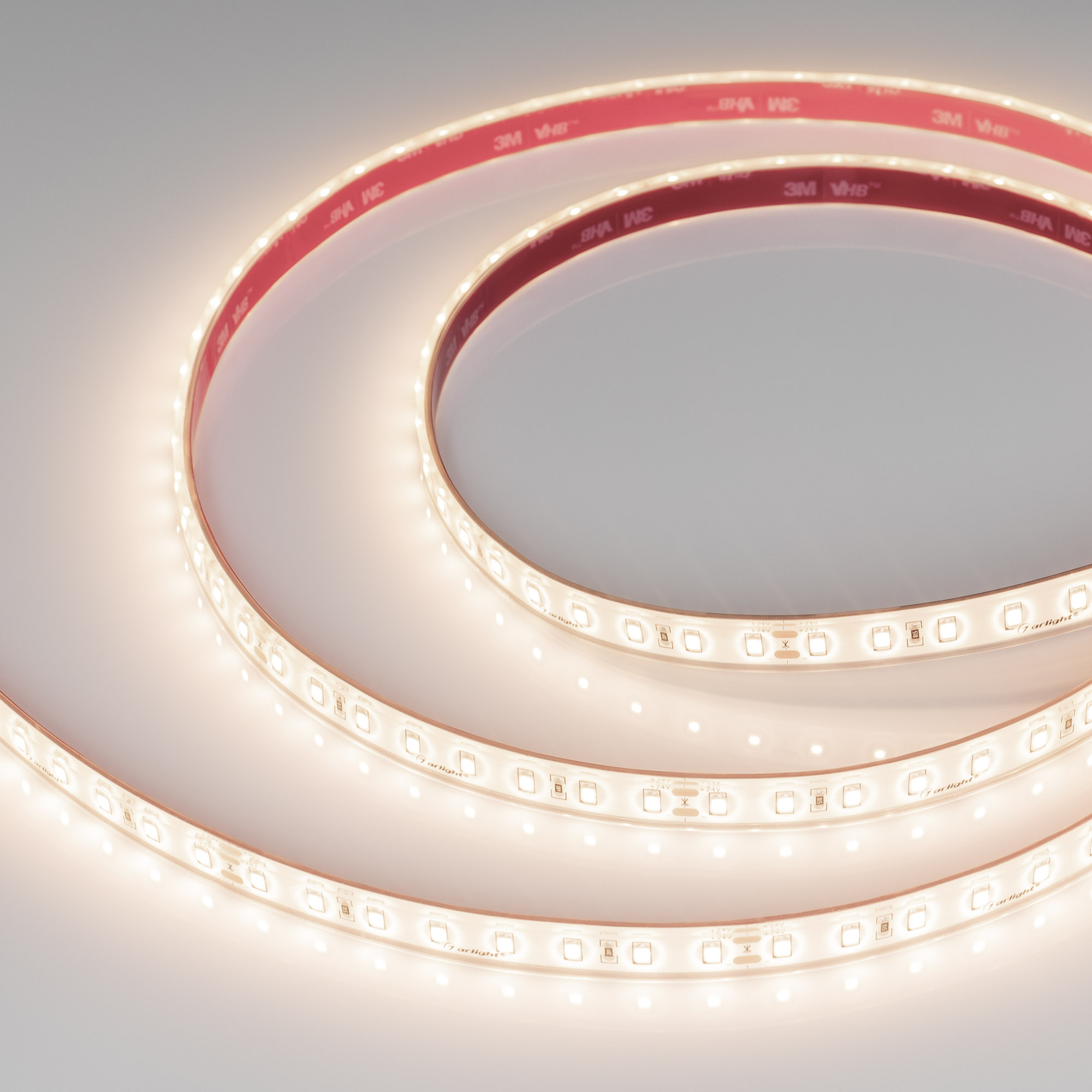 Лента герметичная RTW-PS-A80-12mm 24V Warm3500 (4.8 W/m, IP67, TWP100, 5m) 045162 - Светодиодная лента RTW-A80, герметичная IP67 (PS - силиконовая экструзия). Светодиоды SMD 2835, 80 шт/м (400 шт на 5 м), белая плата, ширина 10 мм, скотч 3M. Цвет ТЕПЛЫЙ 3