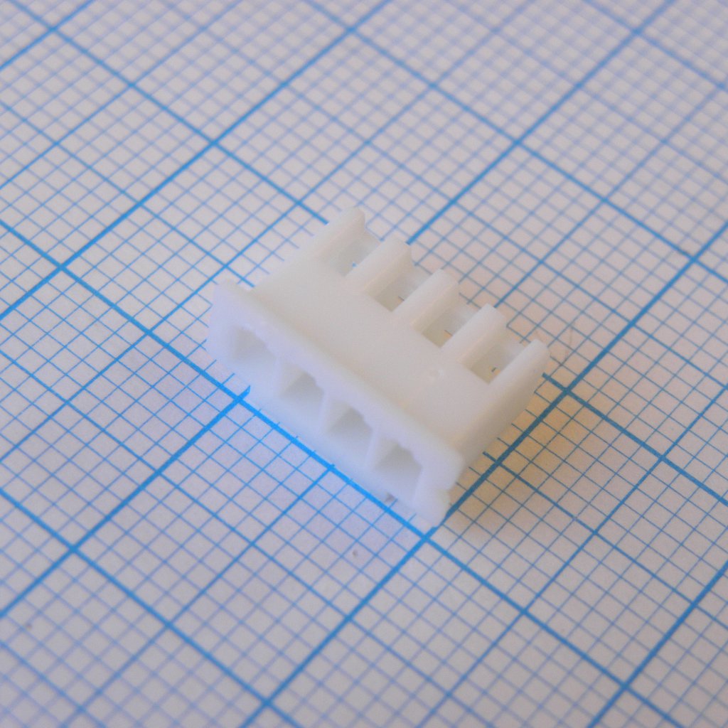 I-DS1069-SCW004 - Серия XH. Корпус разъема - розетка на кабель 4 контакта, шаг 2.5мм / требуются контакты T-DS1069-SC600