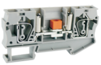 Измерительная клемма UJ5-6SE - Измерительная клемма, серия E, тип фиксации провода: пружинный, номинальное сечение: 6 мм кв., 41A, 500V, ширина: 8,2 мм, цвет: серый, стандарт GB/T14048.1, тип монтажа: DIN 35