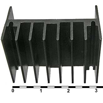 BLA023-25    (HS 107-25) - Охладитель 17*32*25, алюминий