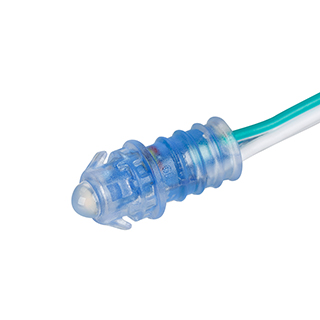 Модуль герметичный ARL-D9 12V Green 025873 - Герметичный светодиодный модуль IP67, ЗЕЛЕНЫЙ 525 нм, напряжение 12 В, мощность 0.18 Вт, светодиод DIP 5 мм, угол 90°. 50 шт на проводе, расстояние между модулями 65 мм. Размер O9х22 мм. Гарантия 1 год.