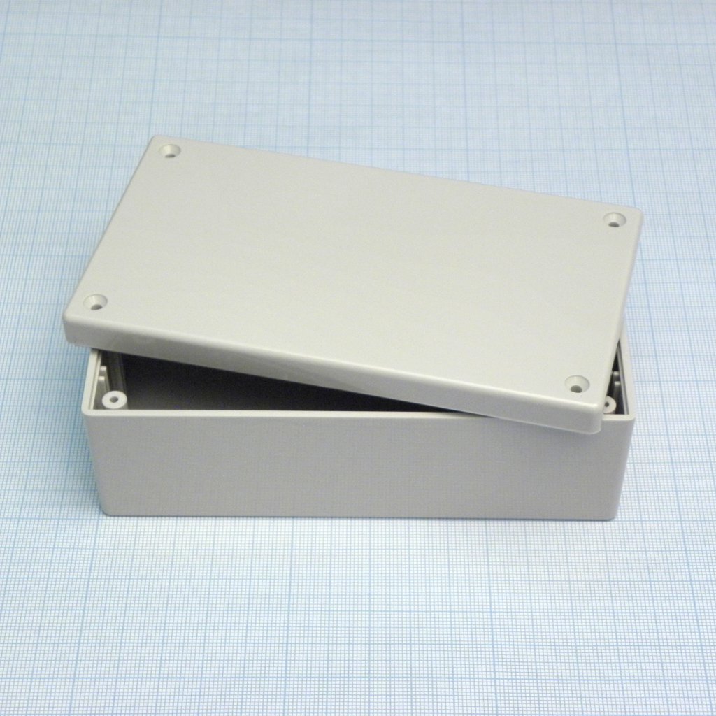 G1098G - Прочный корпус из ABS пластика, светло-серый