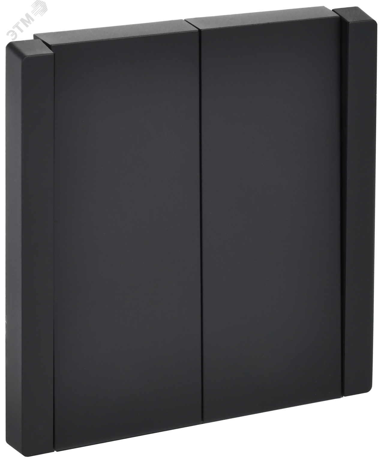 Выключатель 2-кл. СП FORTE&PIANO 10А FP105 черн. IEK FP-V20-0-10-1-K02