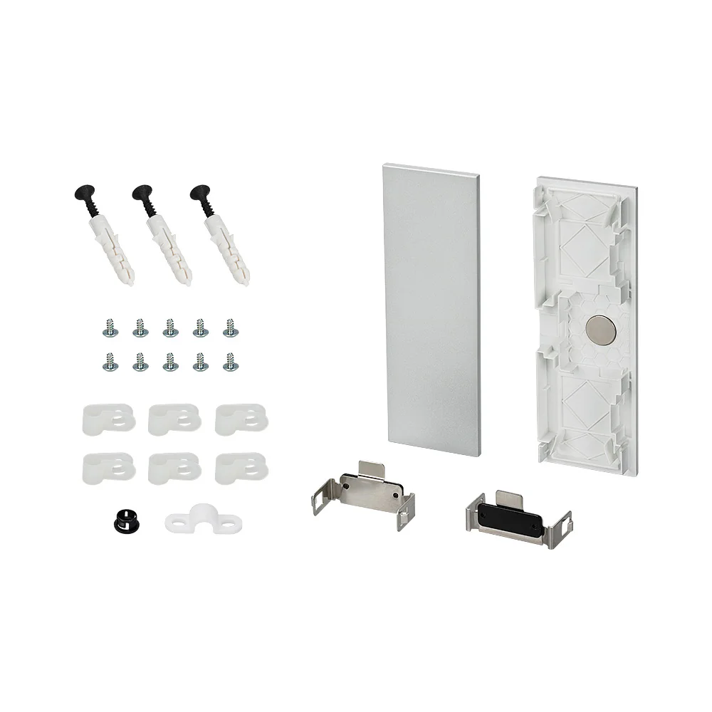 Заглушка S2-WALL-X2-H128 Silver 021232 - Заглушки для профиля S2-WALL-X2-H128. В комплекте 2шт. Цена за 1 комплект.