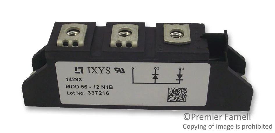 MDD56-16N1B - Мощный диодный модуль 1.6кВ 95А TO240AA