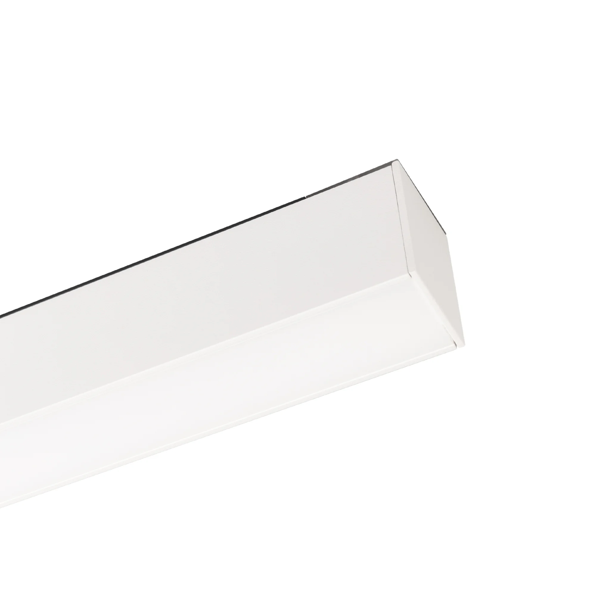Светильник MAG-FLAT-45-L405-12W Warm3000 (WH, 100 deg, 24V, DALI) 046578 - Светильник для магнитных треков шириной 45мм, 12Вт с управлением DALI. Цвет свечения ТЕПЛЫЙ 3000K, световой поток 1200лм, угол 100°, CRI>90. Корпус прямоугольный, металл, цвет белы