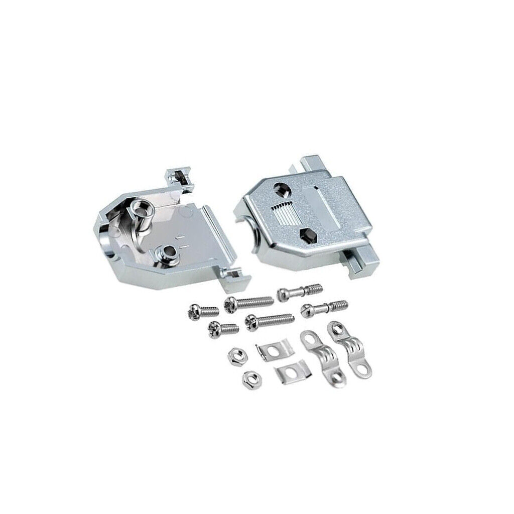 DS1046-15C1S1 - Кожух для разъема D-Sub 15pin, металлизированный