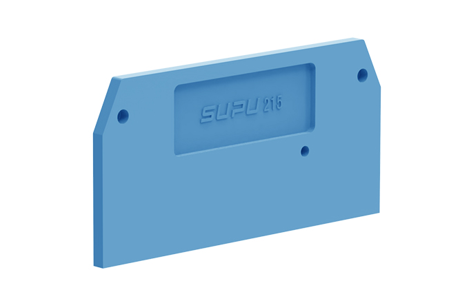 Торцевая крышка 215122 - Торцевая крышка для клемм TA1.5, цвет: оранжевый