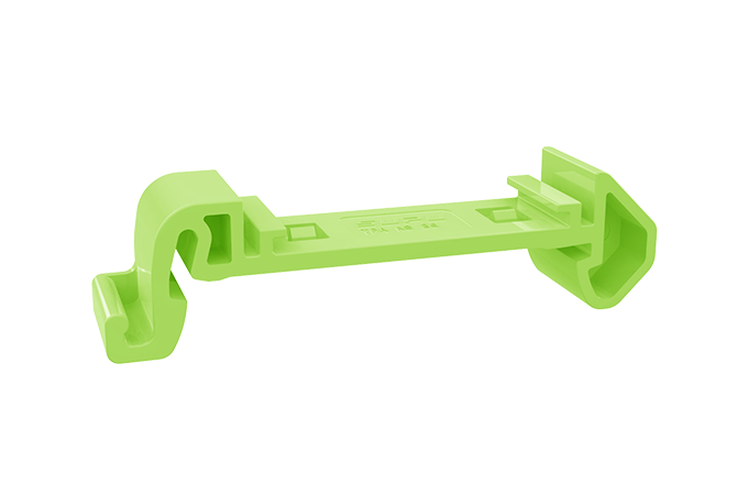 Переходник на рейку TPA NS 35-GN - Переходник на рейку DIN 35, для блоков TPA2.5…, TPA6/2.5…, цвет: зеленый