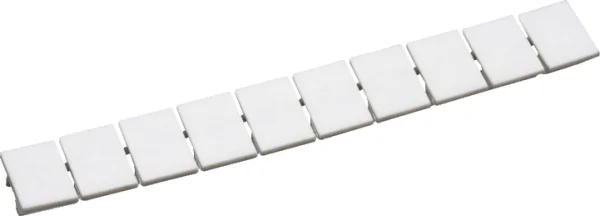 CA509/K4WHT - Маркировка для клемм CPTL, CM1.5S, размер шильдика: 5,0*4,8 мм, 10 шильдиков, цвет: белый, чистая, упаковка 100 шт.