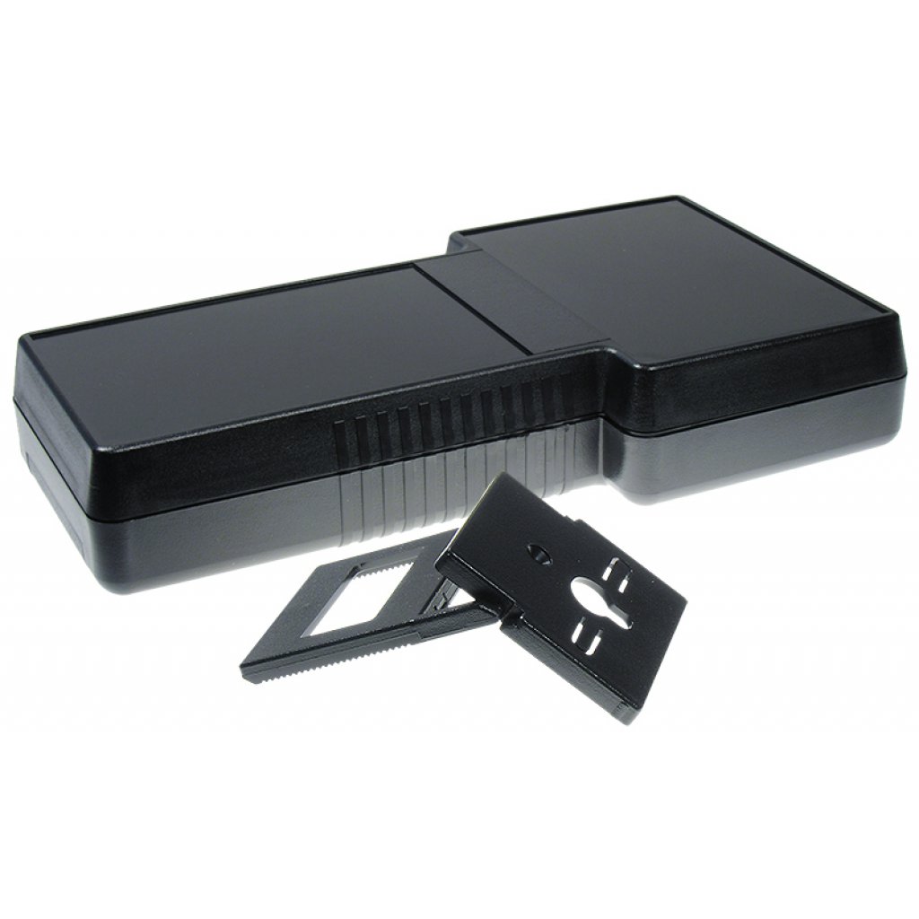 G858B(S)BC - Корпус из прочного пластика черного цвета с отсеком для батарей