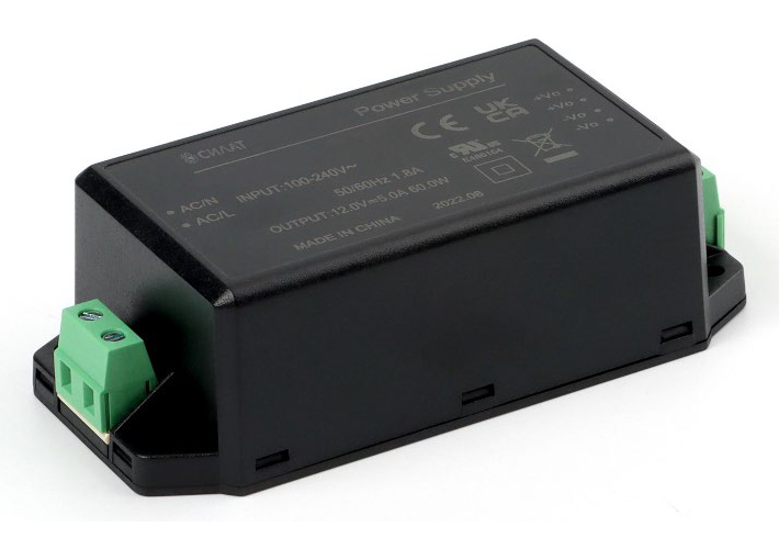 Источник питания 15 V DC/4 A, 902829 - Источник питания, однофазный, 15VDC / 4A, 60W, диапазон входн. напр.: 85 - 277VAC, габариты (мм): 109х52,5х33,9, монтаж: на поверхность