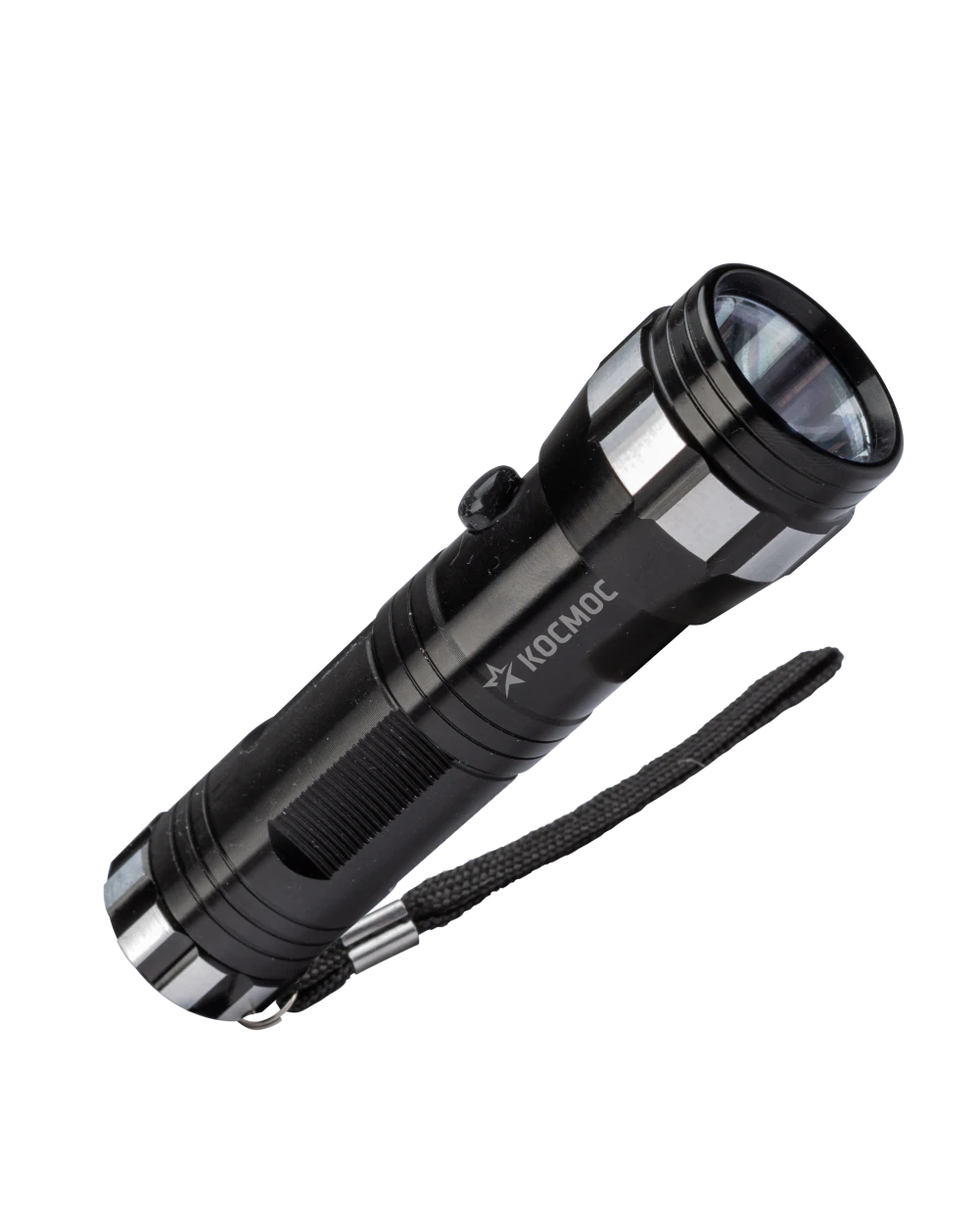 Фонарь ручной 1Вт LED, 3xAAА, корпус алюминий, ремешок ручной