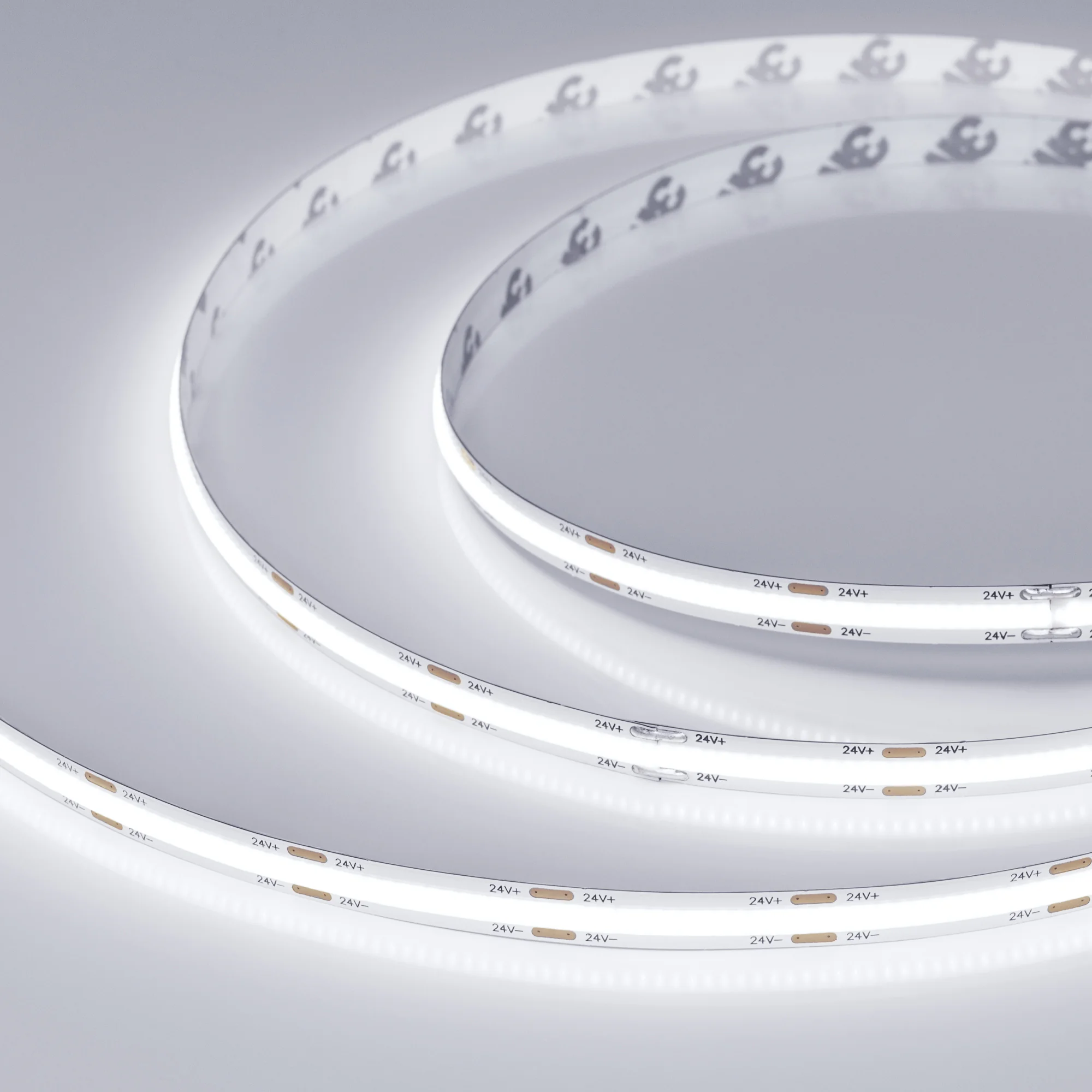 Лента герметичная COB-NANO-X544-8mm 24V White6000 (11.5W/m, IP65, CSP, 5m) 031906(1) - Герметичная IP65 (нано) лента COB сплошной засветки без видимых светодиодов. Светодиоды CSP 544 шт/м. Цвет свечения БЕЛЫЙ 6000K, высокий индекс цветопередачи CRI>90, св