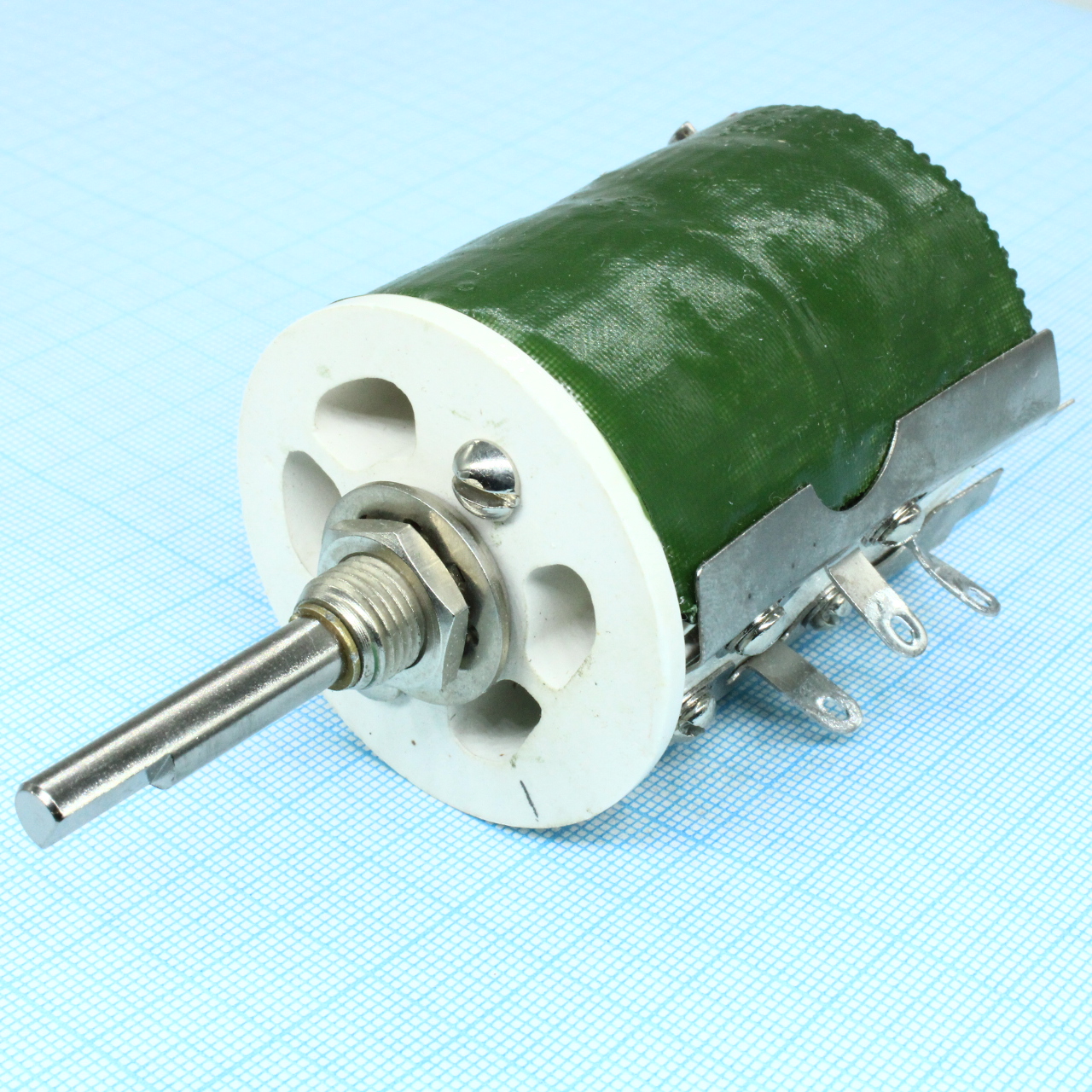 ППБ-50Г      3.3 ±5% - Резистор переменный проволочный 2.2Ом ±5% 50Вт