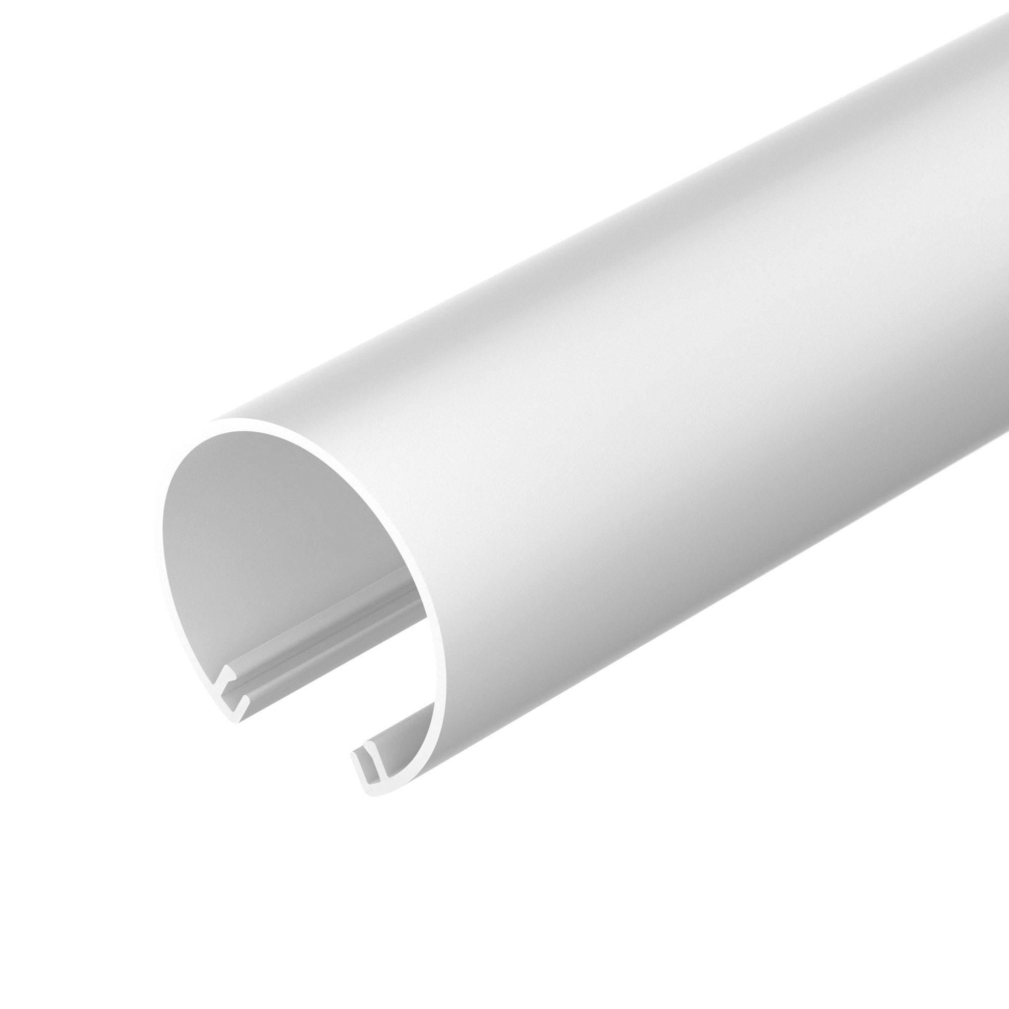 Экран ROUND-D40-2000 044519 - Круглый матовый экран к подвесному профилю ROUND-D40-2000. Длина 2000мм. Диаметр 40 мм.