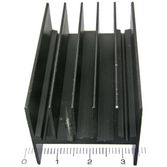 BLA021-50 - Охладитель 25*30,5*50, алюминий