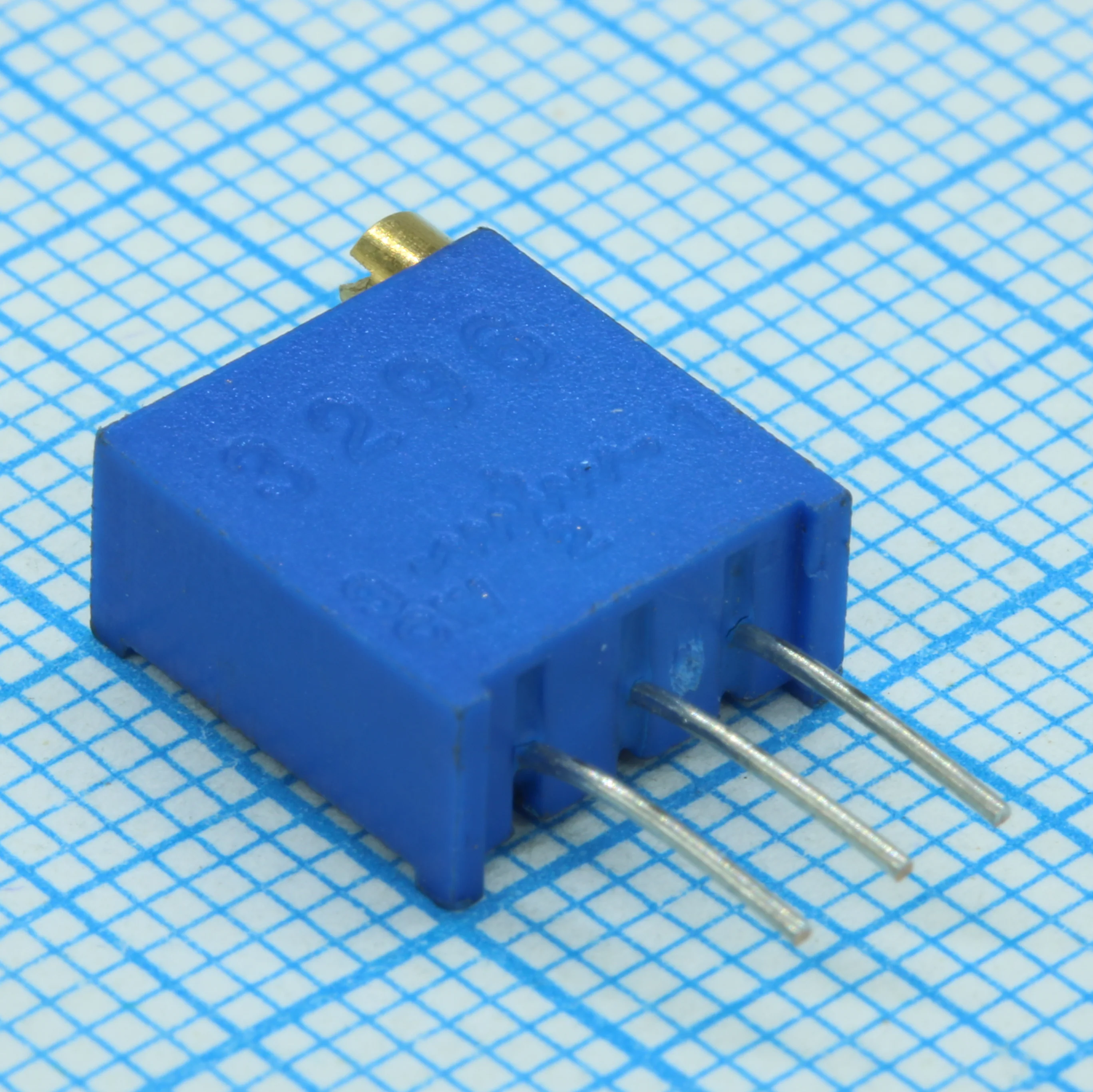 L-KLS4-3296W-253 - Потенциометр многооборотный керметный 25кОм 0.5Вт ±10%