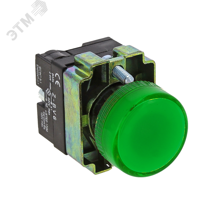 Лампа сигнальная BV63 зеленая PROxima xb2-bv63