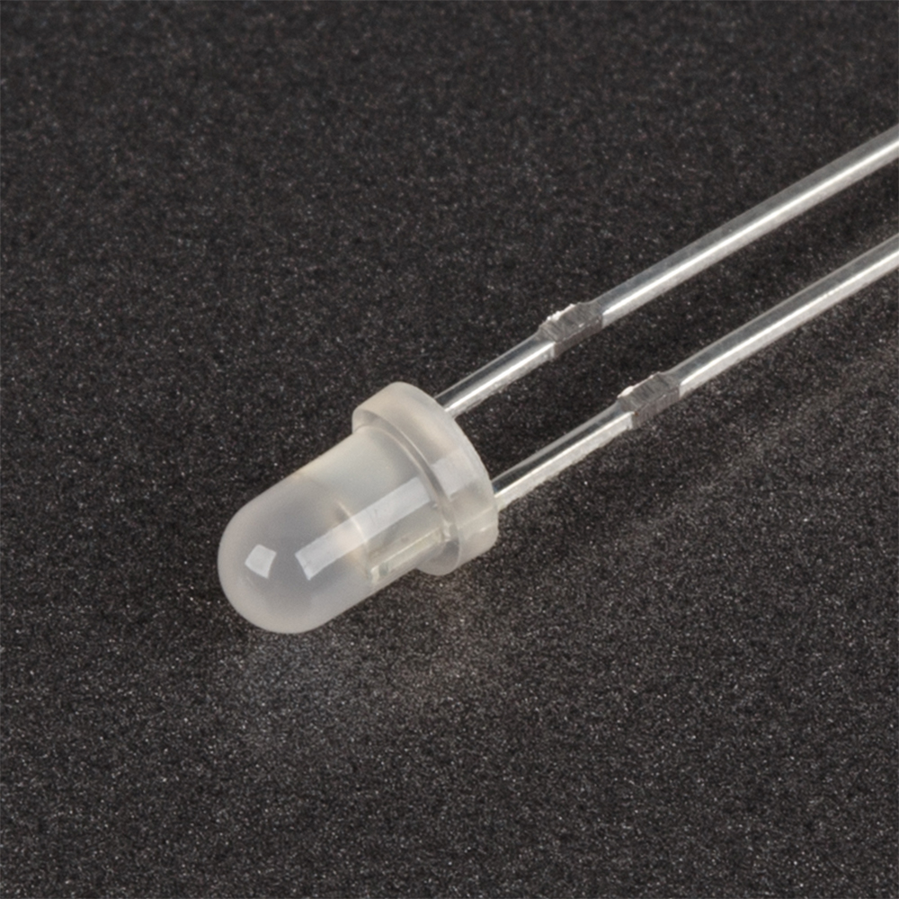 Светодиод ARL-3014WW-B 015186 - Поставка под заказ от 5000 шт. Выводной круглый светодиод, d=3 мм, матовая белая линза. Цвет свечения белый (6000-8000 К), мигающий. Угол излучения 40-45°. Сила света Iv=1000-1200 мкд при IF=20 мА. VF(V)=3-3.5 В. Частота ми