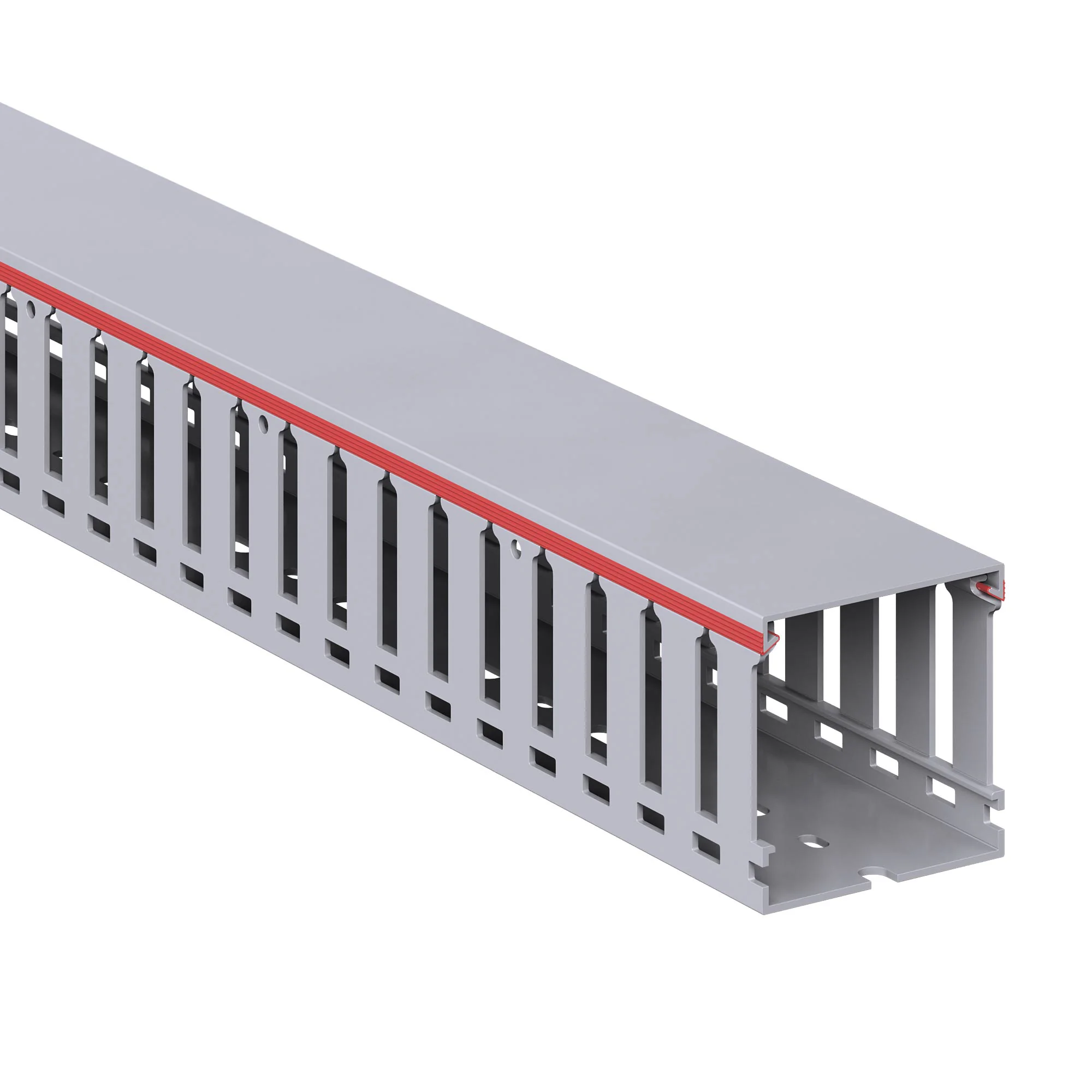Короб перфорированный RL12 60x60 серый QUADRO