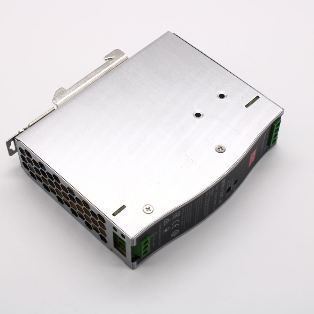DDR-120C-24 - DC-DC, 120Вт, вход 33.6…67.2В DC, выход 24В/5А, изоляция 4000В DC, в кожухе на DIN-рейку, 32х125.2х102мм, -40...+70°С