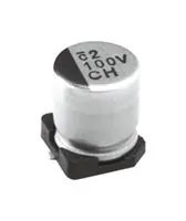 UCH1V221MCL1GS - Конденсатор алюминиевый электролитический 220мкФ 35В ±20% (8х10мм) для поверхностного монтажа 270мА 2000час 125°С автомобильного применения лента на катушке